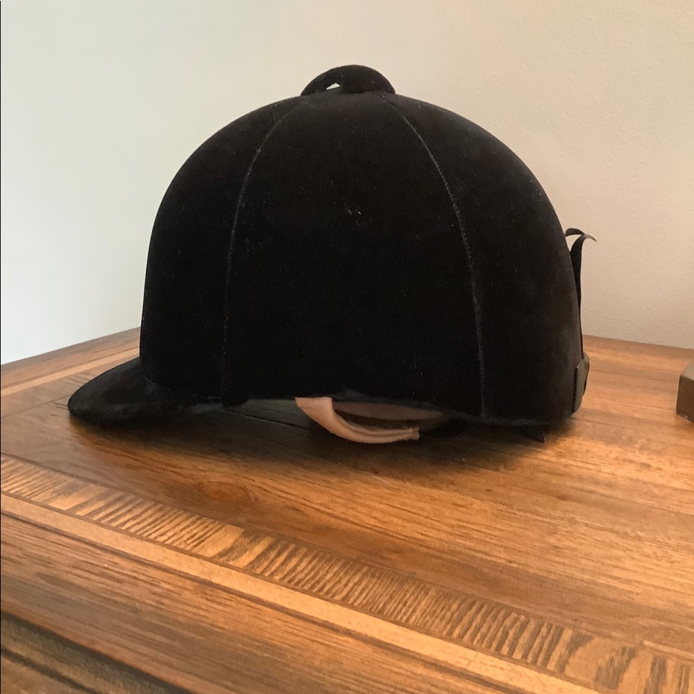 Vintage Lexington Equestrian Velvet Riding Helmet